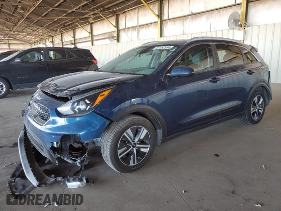 2022 Kia Niro LXS SE with VIN KNDCB3LC9N5545638, listed as a Copart auction lot 67452554 with 135,937 mi miles and Salvage Title. Bid and sale history available at carsss.com. Image 1.