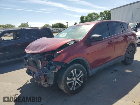 2018 Toyota RAV4 LE with VIN 2T3BFREV0JW787271, listed as a Copart auction lot 52822545 with 103,892 mi miles and Clean Title. Bid and sale history available at carsss.com. Image 1.
