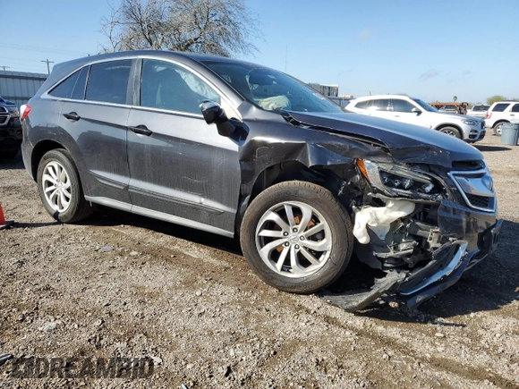 2016 Acura RDX Technology with VIN 5J8TB3H50GL002303, listed as a Copart auction lot 46504985 with 93,210 mi miles and Salvage Title. Bid and sale history available at DreamBid. Image 4.