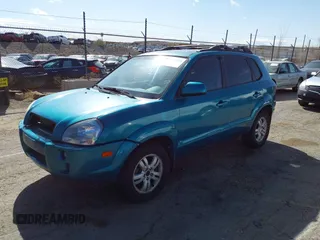 2006 Hyundai Tucson GLS with VIN KM8JN12D86U437446, listed as a IAAI auction lot 41898719 with 216,247 mi miles. Bid and sale history available at carsss.com. Image 2.