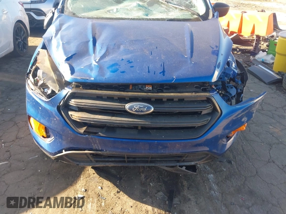 2017 Ford Escape S with VIN 1FMCU0F70HUE01165, listed as a IAAI auction lot 41857374 with 56,973 mi miles. Bid and sale history available at carsss.com. Image 6.