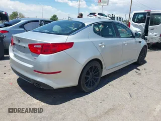 2015 Kia Optima LX with VIN 5XXGM4A75FG395564, listed as a IAAI auction lot 42647545 with 114,285 mi miles and . Bid and sale history available at DreamBid. Image 4.