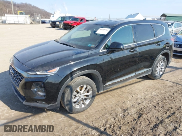 2019 Hyundai Santa Fe SEL with VIN 5NMS3CAD0KH058762, listed as a IAAI auction lot 41775703 with 49,755 mi miles. Bid and sale history available at carsss.com. Image 18.