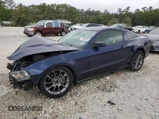 2012 Ford Mustang V6 Premium with VIN 1ZVBP8AM5C5278644, listed as a Copart auction lot 51658735 with 107,590 mi miles and Salvage Title. Bid and sale history available at carsss.com. Image 1.
