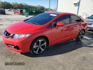 2014 Honda Civic Si z VIN 2HGFB6E56EH703893, wystawiony jako Copart lot #42541165 z przebiegiem 106 154 mil mil oraz Szkoda całkowita • Salvage title. Historia ofert i sprzedaży dostępna na DreamBid. Obrazek 1.