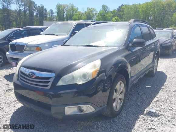 2011 Subaru Outback 2.5i Prem with VIN 4S4BRBBC0B3407606, listed as a IAAI auction lot 42057169 with 161,188 mi miles. Bid and sale history available at carsss.com. Image 2.
