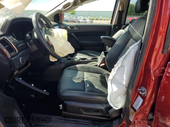 2021 Ford Ranger XL with VIN 1FTER4FH0MLD22397, listed as a Copart auction lot 57234845 with Not provided miles and Non repairable. Bid and sale history available at DreamBid. Image 7.