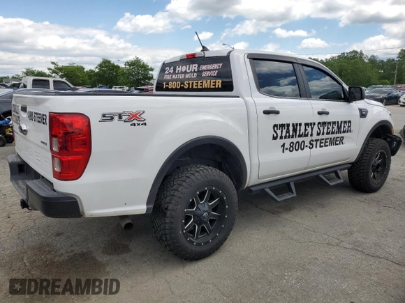 2019 Ford Ranger XL with VIN 1FTER4FH5KLB07014, listed as a Copart auction lot 57758055 with 113,031 mi miles and Non repairable. Bid and sale history available at DreamBid. Image 3.