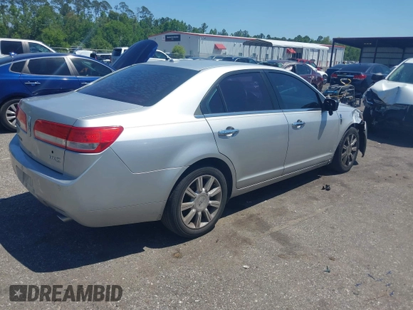 2011 Lincoln MKZ with VIN 3LNHL2GC6BR764892, listed as a IAAI auction lot 42061202 with 160,697 mi miles. Bid and sale history available at carsss.com. Image 4.
