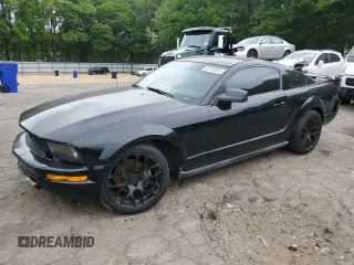 2005 Ford Mustang Deluxe with VIN 1ZVFT80N455162085, listed as a Copart auction lot 53783965 with Not provided miles and Salvage title. Bid and sale history available at DreamBid. Image 1.