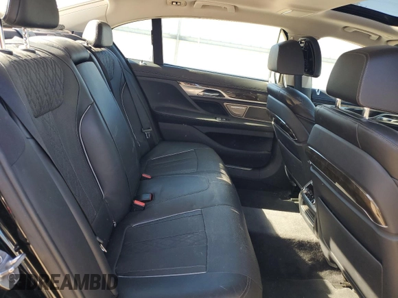 2016 BMW 7 Series 740i with VIN WBA7E2C52GG504017, listed as a Copart auction lot 78730483 with 47,097 mi miles. Bid and sale history available at carsss.com. Image 10.