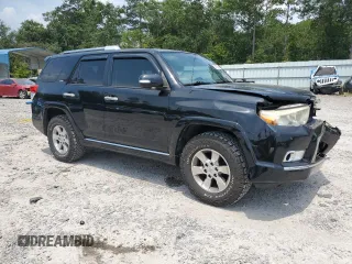 2013 Toyota 4Runner SR5 with VIN JTEZU5JR4D5052340, listed as a Copart auction lot 61809055 with 143,134 mi miles and Salvage title. Bid and sale history available at DreamBid. Image 4.