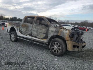 2023 Ram 2500 Big Horn with VIN 3C6UR5DL7PG512358, listed as a Copart auction lot 85675444 with 0 mi miles and Salvage Title. Bid and sale history available at carsss.com. Image 4.