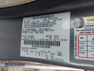 2006 Ford Fusion SE with VIN 3FAHP07Z76R228384, listed as a IAAI auction lot 41831760 with 235,854 mi miles and . Bid and sale history available at DreamBid. Image 9.