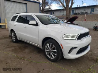 2022 Dodge Durango SXT with VIN 1C4RDHAG9NC158977, listed as a Copart auction lot 48378195 with 29,715 mi miles and Salvage Title. Bid and sale history available at carsss.com. Image 4.