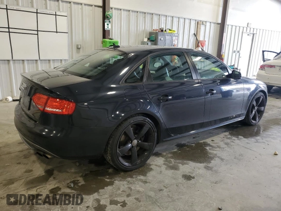 2012 Audi S4 Prestige with VIN WAUKGAFL5CA039951, listed as a Copart auction lot 49955595 with 102,696 mi miles and Salvage Title. Bid and sale history available at carsss.com. Image 3.