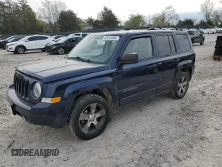 2017 Jeep Patriot High Altitude z VIN 1C4NJPFA2HD187094, wystawiony jako Copart lot #52541065 z przebiegiem 154 802 mil mil oraz Szkoda całkowita • Salvage title. Historia ofert i sprzedaży dostępna na DreamBid. Obrazek 1.
