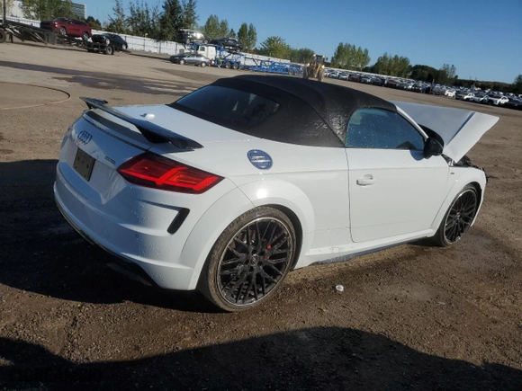2023 Audi TT Roadster with VIN TRUTECFV7P1002454, listed as a Copart auction lot 73371014 with 12,332 mi miles and Salvage Title. Bid and sale history available at carsss.com. Image 3.