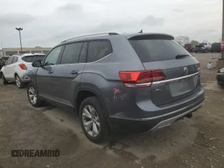 2018 Volkswagen Atlas SEL с VIN 1V2MR2CA0JC501086, выставлен на аукционе Copart как лот 54409025 с пробегом 82 044 миль миль и Списание • Salvage title. История ставок и продаж доступна на DreamBid. Изображение 2.