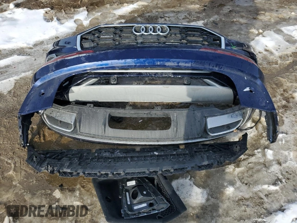 2022 Audi Q5 S line Premium Plus with VIN WA1EAAFY0N2029929, listed as a Copart auction lot 43619955 with 0 mi miles and Salvage Title. Bid and sale history available at carsss.com. Image 12.