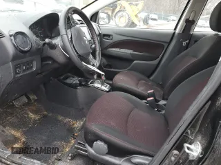 2023 Mitsubishi Mirage Black Edition with VIN ML32AWHJ5PH001181, listed as a Copart auction lot 47870945 with 52,757 mi miles and Salvage title. Bid and sale history available at DreamBid. Image 7.
