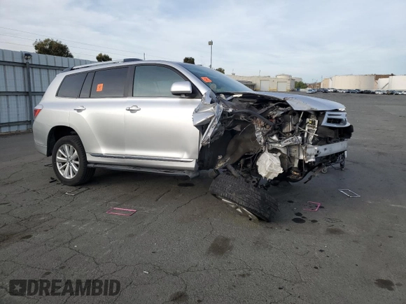 2011 Toyota Highlander Hybrid Limited with VIN JTEDC3EHXB2001572, listed as a Copart auction lot 79129854 with 150,193 mi miles and Salvage Title. Bid and sale history available at carsss.com. Image 4.
