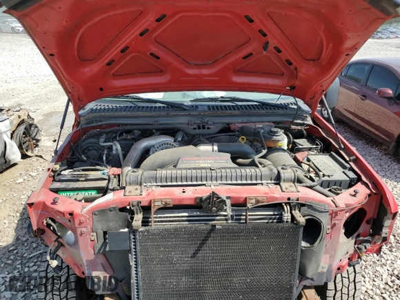 2006 Ford F-250 XL with VIN 1FTSX21P26EC48791, listed as a Copart auction lot 55861705 with 98,621 mi miles and Salvage title. Bid and sale history available at DreamBid. Image 11.