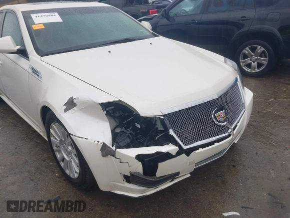 2011 Cadillac CTS Sedan Luxury with VIN 1G6DH5EY1B0143602, listed as a IAAI auction lot 41476584 with 201,989 mi miles. Bid and sale history available at carsss.com. Image 6.
