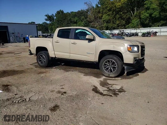 2021 GMC Canyon 2WD Elevation with VIN 1GTG5CEN8M1182021, listed as a Copart auction lot 74089124 with 115,581 mi miles and Salvage Title. Bid and sale history available at carsss.com. Image 13.