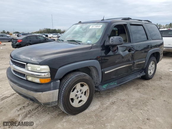2004 Chevrolet Tahoe LT with VIN 1GNEC13Z64R281159, listed as a Copart auction lot 47221095 with 160,282 mi miles and Salvage Title. Bid and sale history available at carsss.com. Image 1.