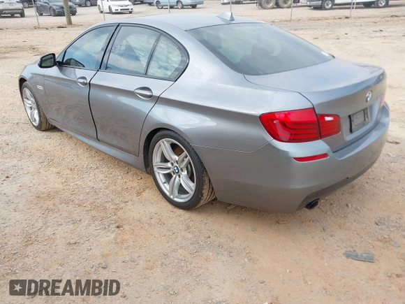 2015 BMW 5 Series 535i with VIN WBA5B1C59FG128828, listed as a IAAI auction lot 41655190 with 90,646 mi miles and . Bid and sale history available at carsss.com. Image 3.