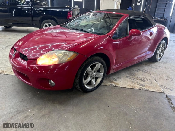 2007 Mitsubishi Eclipse GS with VIN 4A3AL25F97E006958, listed as a Copart auction lot 54452845 with 73,925 mi miles and Clean Title. Bid and sale history available at carsss.com. Image 2.