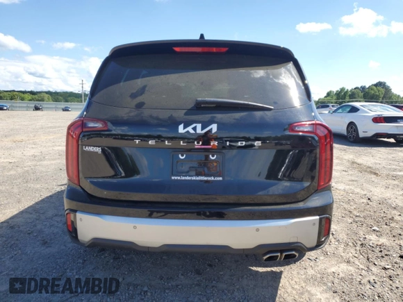 2024 Kia Telluride S z VIN 5XYP64GC6RG493596, wystawiony jako Copart lot #56524615 z przebiegiem 22 082 mil mil oraz Szkoda całkowita • Salvage title. Historia ofert i sprzedaży dostępna na DreamBid. Obrazek 6.