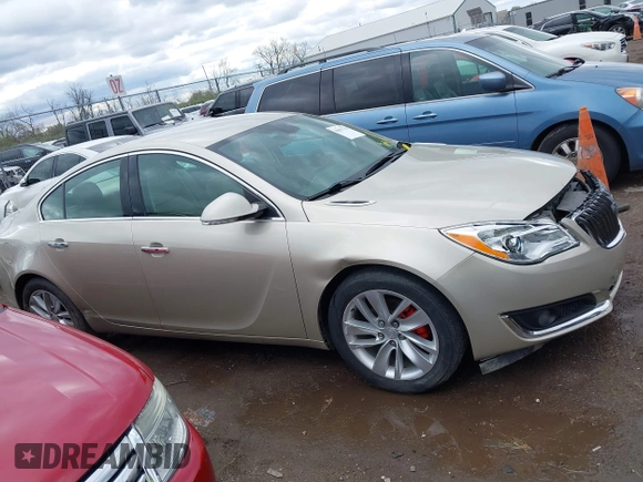 2014 Buick Regal Premium I with VIN 2G4GN5EX0E9169205, listed as a IAAI auction lot 42037716 with 157,452 mi miles. Bid and sale history available at carsss.com. Image 13.