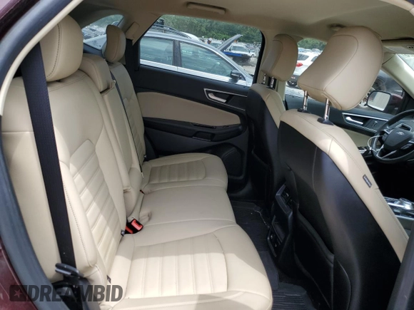 2020 Ford Edge SEL with VIN 2FMPK3J94LBB47444, listed as a Copart auction lot 59854325 with 61,710 mi miles and Salvage title. Bid and sale history available at DreamBid. Image 11.