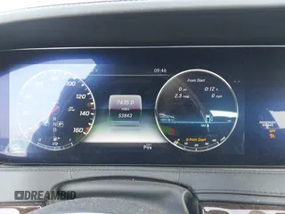 2019 Mercedes-Benz S 560 with VIN WDDUG8GB2KA429212, listed as a IAAI auction lot 41473457 with 53,843 mi miles and . Bid and sale history available at DreamBid. Image 7.
