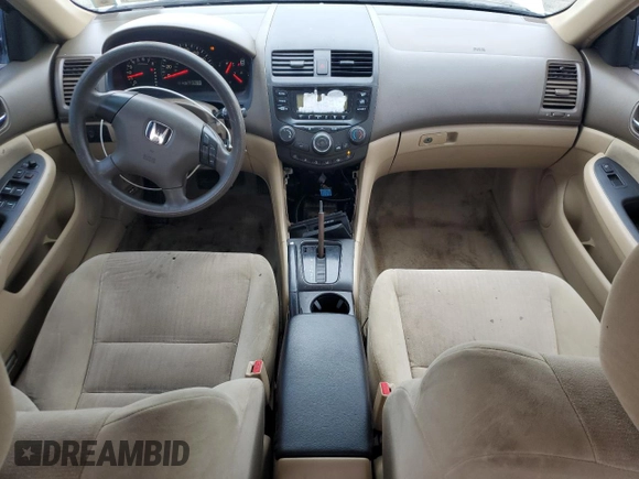 2003 Honda Accord LX with VIN 1HGCM56323A116736, listed as a Copart auction lot 61139195 with 191,426 mi miles and Salvage title. Bid and sale history available at DreamBid. Image 8.