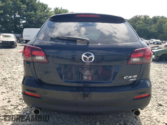 2014 Mazda CX-9 Sport with VIN JM3TB3BV4E0441615, listed as a Copart auction lot 70126754 with 94,017 mi miles and Salvage Title. Bid and sale history available at carsss.com. Image 6.