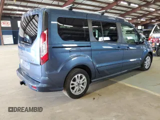 2020 Ford Transit Connect XLT z VIN NM0GE9F27L1445568, wystawiony jako Copart lot #60860625 z przebiegiem 89 558 mil mil oraz Czysty tytuł • Clean title. Historia ofert i sprzedaży dostępna na DreamBid. Obrazek 3.
