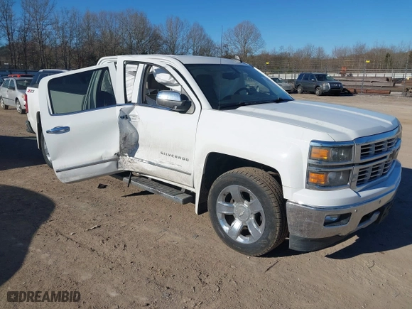 2015 Chevrolet Silverado 1500 LTZ with VIN 3GCUKSEC2FG492643, listed as a IAAI auction lot 41668758 with 56,341 mi miles. Bid and sale history available at carsss.com. Image 1.