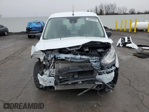 2023 Ford Transit Connect XLT with VIN NM0LS7T27P1560256, listed as a Copart auction lot 84687234 with 12,286 mi miles and Clean title. Bid and sale history available at DreamBid. Image 5.