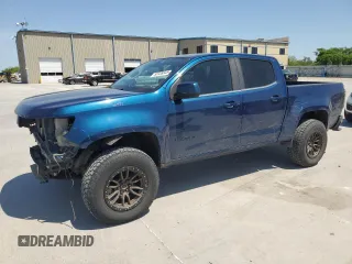 2019 Chevrolet Colorado 2WD LT with VIN 1GCGSCEN1K1264596, listed as a Copart auction lot 53326645 with 119,274 mi miles and Salvage Title. Bid and sale history available at DreamBid. Image 1.