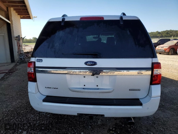 2017 Ford Expedition EL Limited with VIN 1FMJK1KT6HEA52013, listed as a Copart auction lot 74759394 with 128,070 mi miles and Salvage Title. Bid and sale history available at carsss.com. Image 6.
