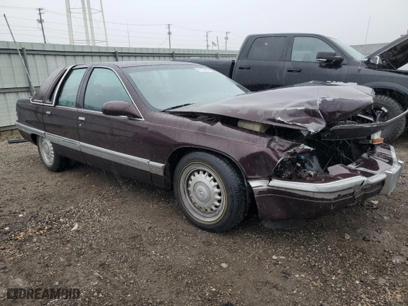 1996 Buick Roadmaster Collectors Edition with VIN 1G4BN52P5TR418177, listed as a Copart auction lot 81107464 with NaN miles and Salvage Title. Bid and sale history available at carsss.com. Image 4.