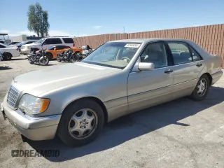 1997 Mercedes-Benz S-Class with VIN WDBGA43GXVA365653, listed as a Copart auction lot 52565395 with 138,555 mi miles and Clean Title. Bid and sale history available at carsss.com. Image 1.