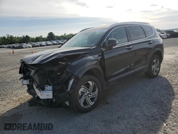 2023 Hyundai Santa Fe SEL z VIN 5NMS2DAJ8PH535878, wystawiony jako Copart lot #57453995 z przebiegiem 49 375 mil mil oraz Szkoda całkowita • Salvage title. Historia ofert i sprzedaży dostępna na DreamBid. Obrazek 1.