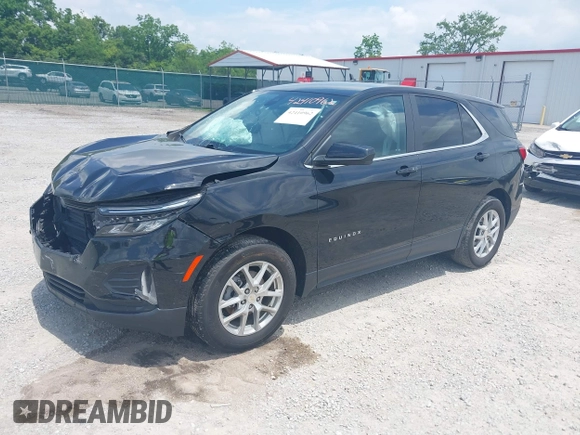 2023 Chevrolet Equinox LT with VIN 3GNAXJEG2PL215136, listed as a IAAI auction lot 42410962 with 61,490 mi miles and . Bid and sale history available at DreamBid. Image 17.