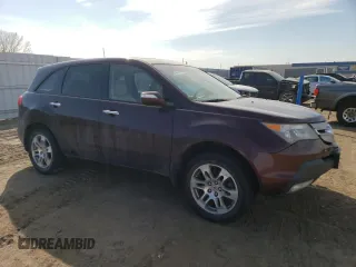2008 Acura MDX with VIN 2HNYD28268H527681, listed as a Copart auction lot 48849845 with 136,708 mi miles and Clean Title. Bid and sale history available at DreamBid. Image 4.