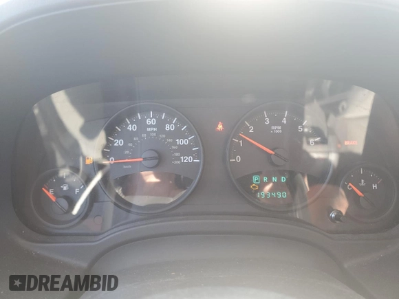 2011 Jeep Patriot Latitude with VIN 1J4NF1GB3BD244149, listed as a Copart auction lot 63104575 with 193,490 mi miles and Clean title. Bid and sale history available at DreamBid. Image 9.