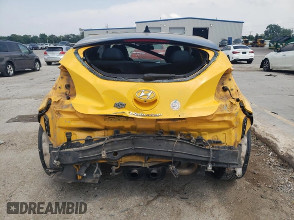 2016 Hyundai Veloster z VIN KMHTC6AD8GU278670, wystawiony jako Copart lot #57315695 z przebiegiem 89 496 mil mil oraz Szkoda całkowita • Salvage title. Historia ofert i sprzedaży dostępna na DreamBid. Obrazek 6.